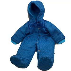 Toddler Embroidered Onesie Snowsuit Hooded 6-9 Months